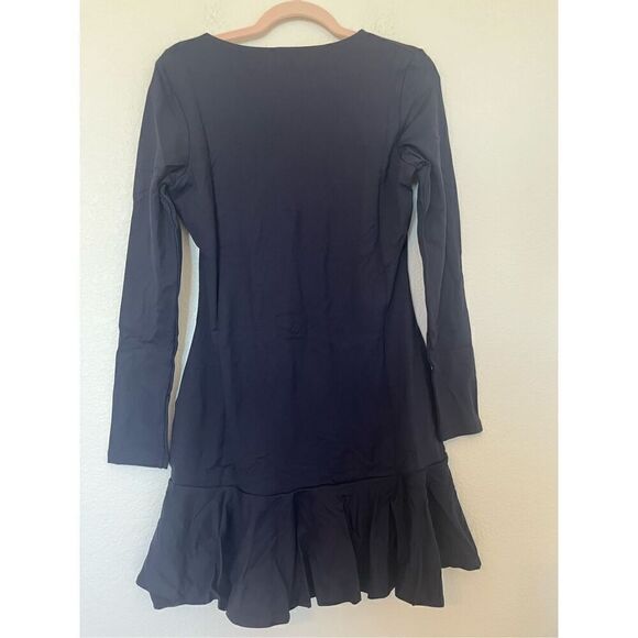 Susana Monaco Crew Ruffle Bottom Dress NEW - Picture 6 of 8